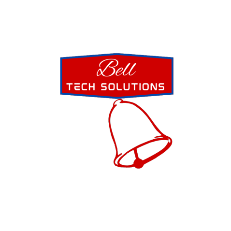 Company logo: picture of a red bell swinging